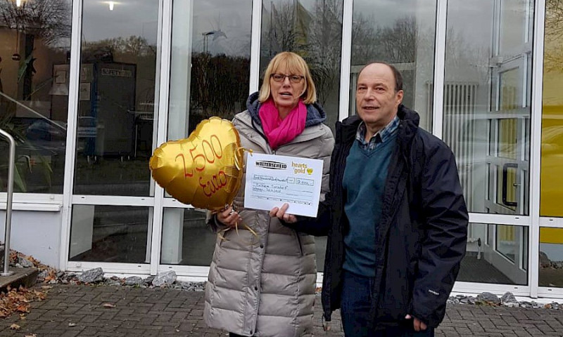 Spendenübergabe bei der Firma GKN Walterscheid