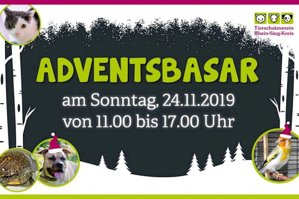Adventsbasar 2019 im Tierheim Troisdorf