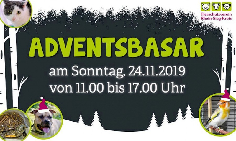 Adventsbasar 2019 im Tierheim Troisdorf