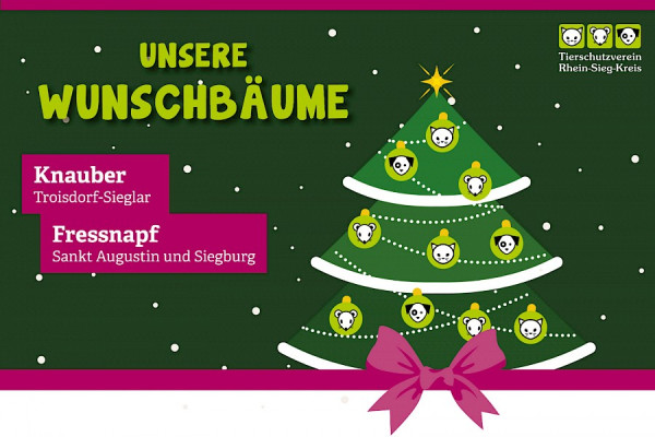 Wunschbaumaktion zugunsten unseres Tierheims