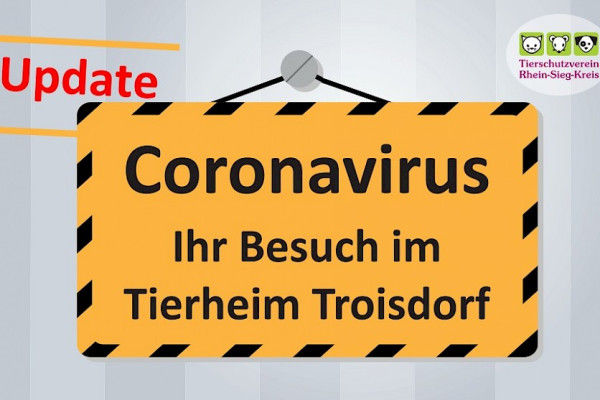 Tierheim für Besucher geschlossen