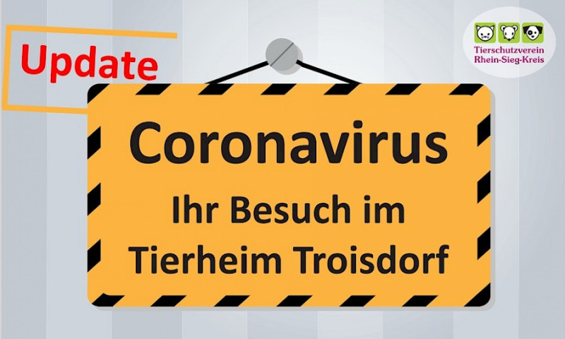 Tierheim für Besucher geschlossen