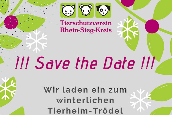 Wir laden ein zum winterlichen Tierheim-Trödel