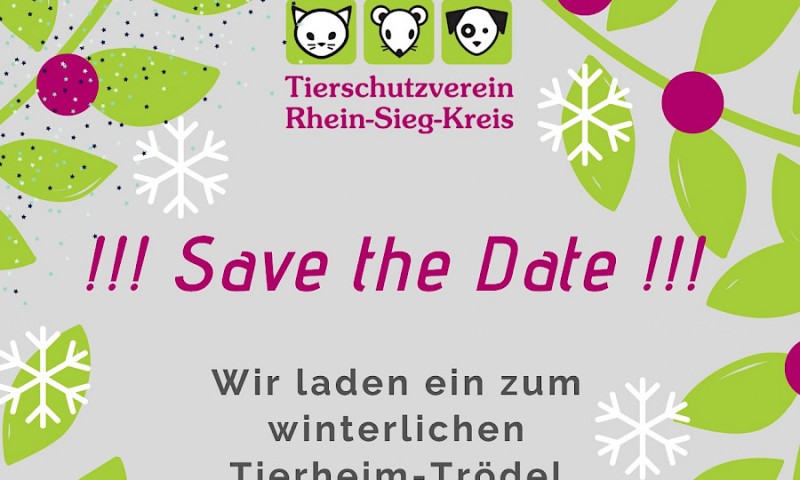 Wir laden ein zum winterlichen Tierheim-Trödel