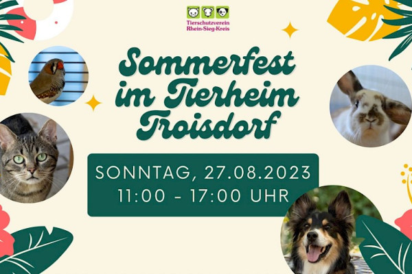 Sommerfest im Tierheim Troisdorf