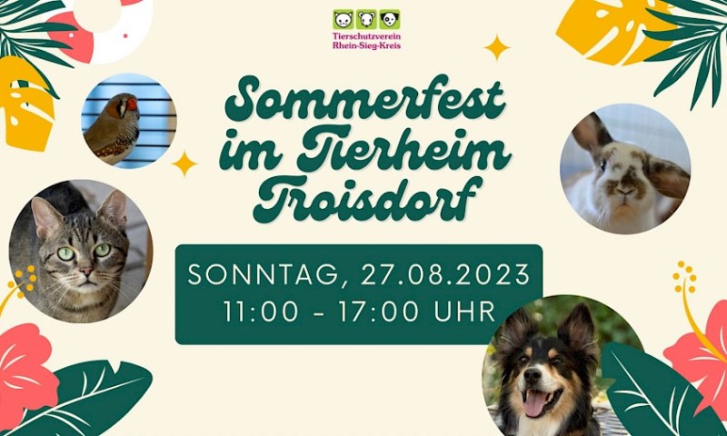 Sommerfest im Tierheim Troisdorf