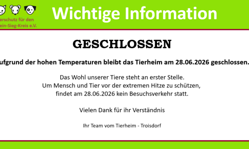 Geschlossen